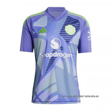 1ª Camiseta Manchester United Portero 2024-2025 1ª Camiseta Manchester United Portero 2024-2025