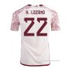 2ª Camiseta Mexico Jugador H.Lozano 2022