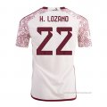 2ª Camiseta Mexico Jugador H.Lozano 2022