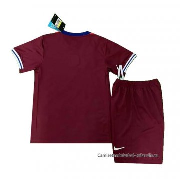 1ª Camiseta Noruega Nino 2024