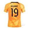 1ª Camiseta Paises Bajos Jugador Weghorst 2022