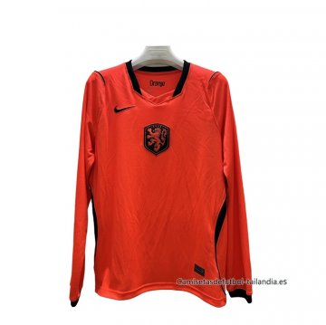 1ª Camiseta Paises Bajos Manga Larga 2026 1ª Camiseta Paises Bajos Manga Larga 2026