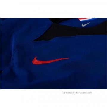 2ª Camiseta Paises Bajos Manga Larga 2022