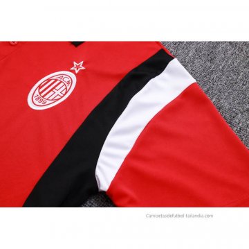 Camiseta Polo del AC Milan 2023-2024 Rojo