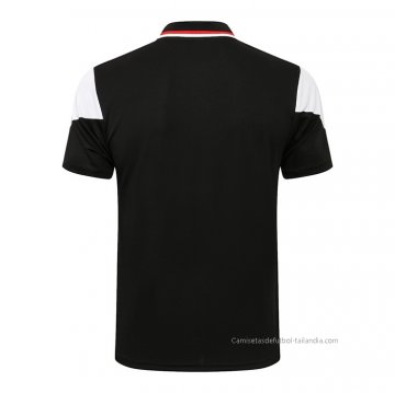 Camiseta Polo del AC Milan 2021-2022 Negro