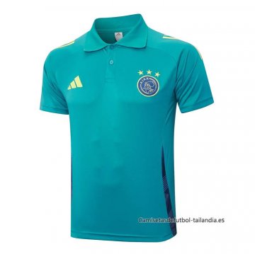 Camiseta Polo del Ajax 2024-2025 Verde Camiseta Polo del Ajax 2024-2025 Verde