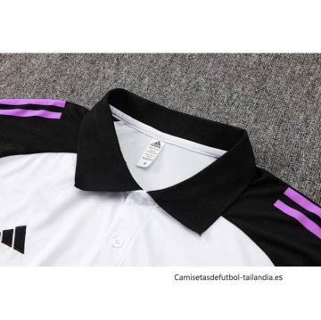 Camiseta Polo del Alemania 2024-2025 Blanco