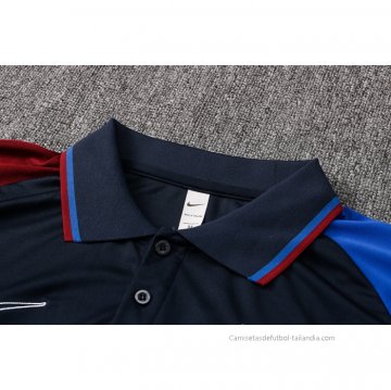 Camiseta Polo del Barcelona 2021-2022 Azul