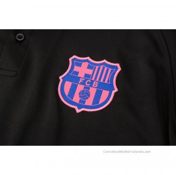 Camiseta Polo del Barcelona 2022-2023 Negro