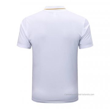 Camiseta Polo del Brasil 2022-2023 Blanco