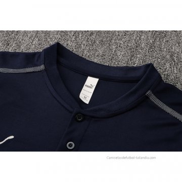 Camiseta Polo del Manchester City 2021-2022 Azul