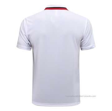 Camiseta Polo del Manchester United 2021-2022 Blanco