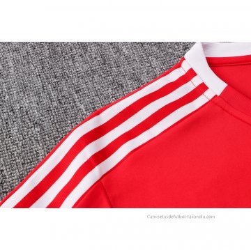 Camiseta Polo del Manchester United 2021-2022 Rojo