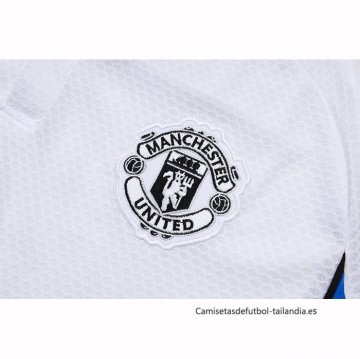Camiseta Polo del Manchester United 2025-2026 Blanco