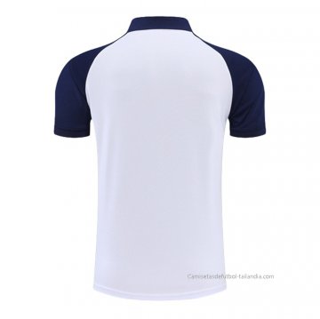 Camiseta Polo del Paris Saint-Germain Jordan 2022-2023 Blanco