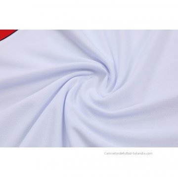 Camiseta Polo del Paris Saint-Germain Jordan 2022-2023 Blanco