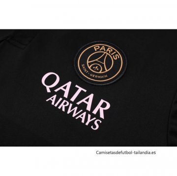 Camiseta Polo del Paris Saint-Germain Jordan 2024-2025 Negro