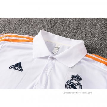Camiseta Polo del Real Madrid 2021-2022 Blanco