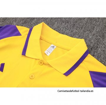 Camiseta Polo del Real Madrid 2023-2024 Amarillo