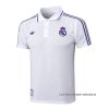 Camiseta Polo del Real Madrid 2025-2026 Blanco Purpura Camiseta Polo del Real Madrid 2025-2026 Blanco Purpura