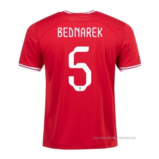 2ª Camiseta Polonia Jugador Bednarek 2022 - Haga un click en la imagen para cerrar