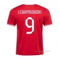 2ª Camiseta Polonia Jugador Lewandowski 2022