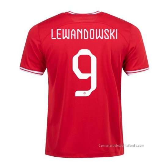 2ª Camiseta Polonia Jugador Lewandowski 2022 - Haga un click en la imagen para cerrar