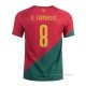 1ª Camiseta Portugal Jugador B.Fernandes 2022