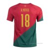 1ª Camiseta Portugal Jugador R.Neves 2022