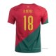 1ª Camiseta Portugal Jugador R.Neves 2022