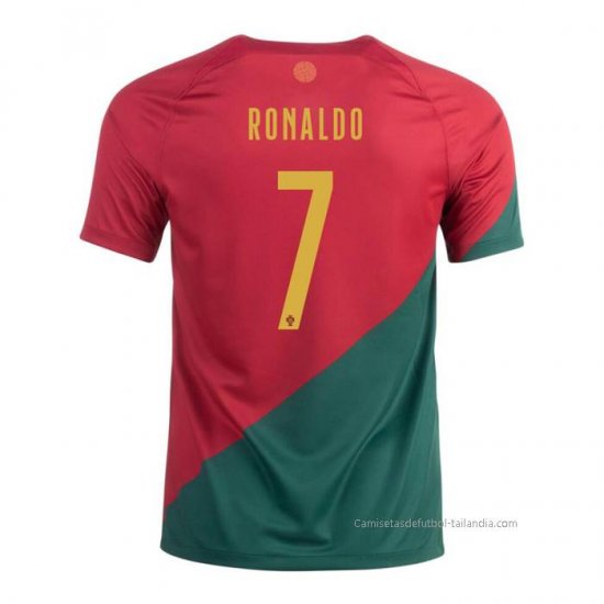 1ª Camiseta Portugal Jugador Ronaldo 2022 - Haga un click en la imagen para cerrar