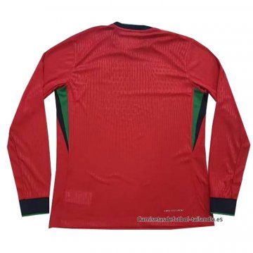 1ª Camiseta Portugal Manga Larga 2024