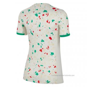 2ª Camiseta Portugal Mujer 2023
