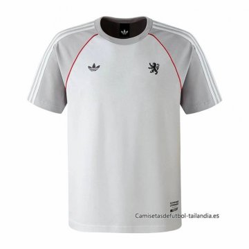 Camiseta Pre Partido del Lyon 2025-2026 Gris Camiseta Pre Partido del Lyon 2025-2026 Gris
