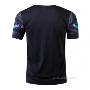 Camiseta Pre Partido del Manchester City 2022 Negro