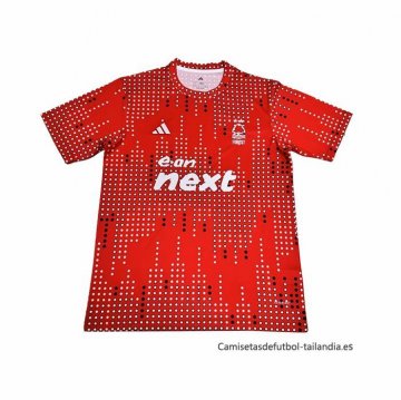 Camiseta Pre Partido del Nottingham Forest 2025-2026 Rojo Camiseta Pre Partido del Nottingham Forest 2025-2026 Rojo