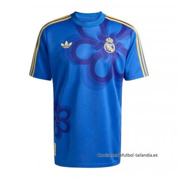 Camiseta Pre Partido del Real Madrid 2025-2026 Azul