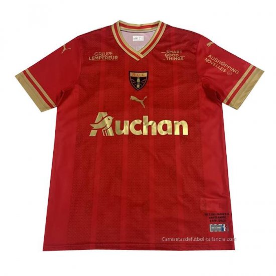 Camiseta RC Lens Special 2022-2023 Rojo - Haga un click en la imagen para cerrar
