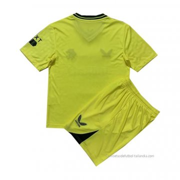Camiseta Rangers Portero Nino 2023-2024 Amarillo