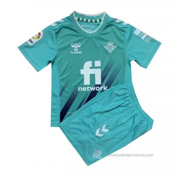 Camiseta Real Betis Portero Nino 2022-2023 Azul Camiseta Real Betis Portero Nino 2022-2023 Azul