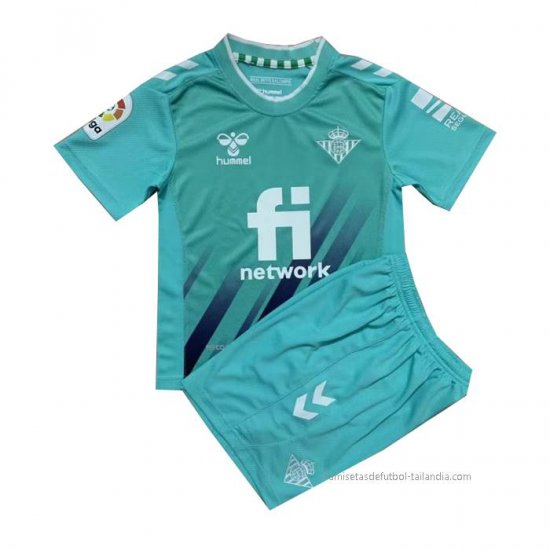 Camiseta Real Betis Portero Nino 2022-2023 Azul - Haga un click en la imagen para cerrar