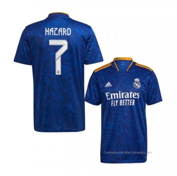 2ª Camiseta Real Madrid Jugador Hazard 2021-2022 2ª Camiseta Real Madrid Jugador Hazard 2021-2022
