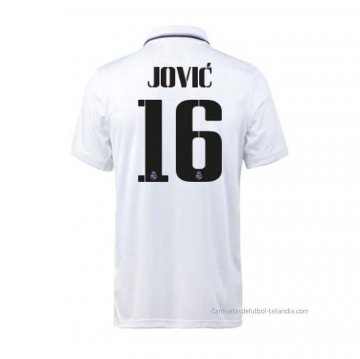 1ª Camiseta Real Madrid Jugador Jovic 2022-2023