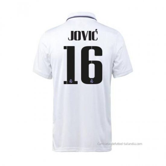 1ª Camiseta Real Madrid Jugador Jovic 2022-2023 - Haga un click en la imagen para cerrar