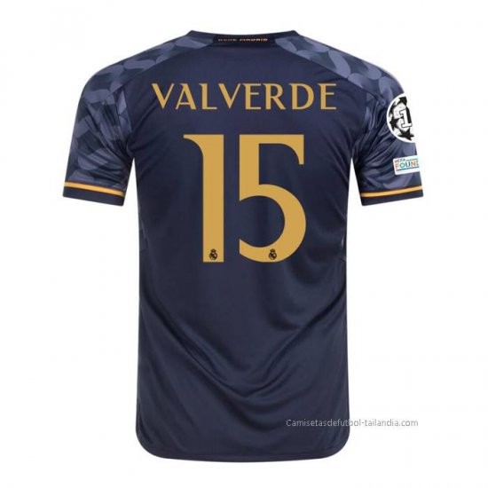 2ª Camiseta Real Madrid Jugador Valverde 2023-2024 - Haga un click en la imagen para cerrar