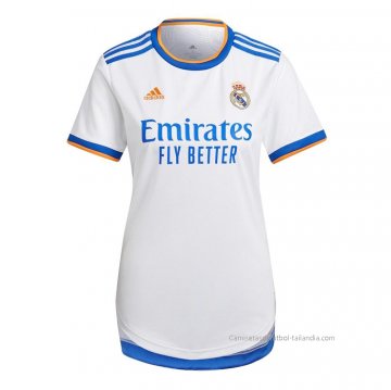 1ª Camiseta Real Madrid Mujer 2021-2022 1ª Camiseta Real Madrid Mujer 2021-2022