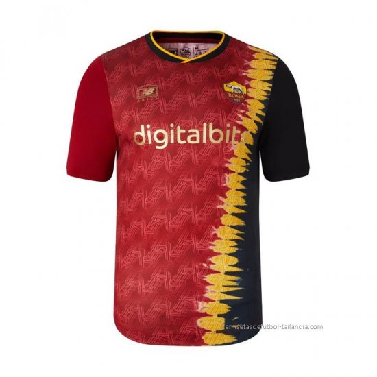 Camiseta Roma Authentic Aries 2022-2023 - Haga un click en la imagen para cerrar