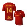 1ª Camiseta Roma Jugador Shomurodov 2021-2022 1ª Camiseta Roma Jugador Shomurodov 2021-2022