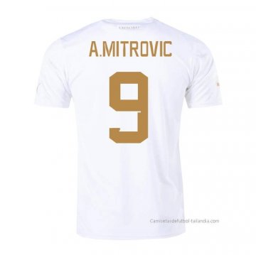 2ª Camiseta Serbia Jugador A.Mitrovic 2022 2ª Camiseta Serbia Jugador A.Mitrovic 2022