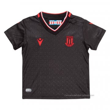 2ª Camiseta Stoke City Nino 2022-2023 Negro